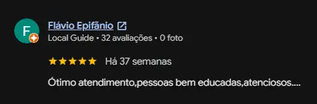 Avaliação de cliente THERMOTHEMPI 1