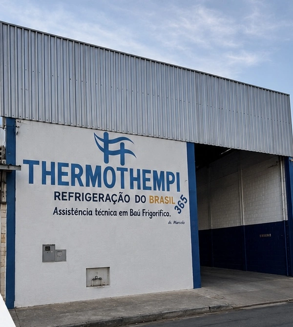 Fachada da fábrica THERMOTHEMPI em Betim, Minas Gerais